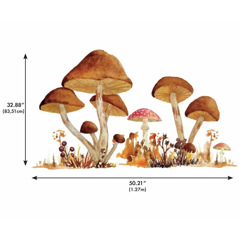 ΑΥΤΟΚΟΛΛΗΤΑ ΤΟΙΧΟΥ GIANT MUSHROOM