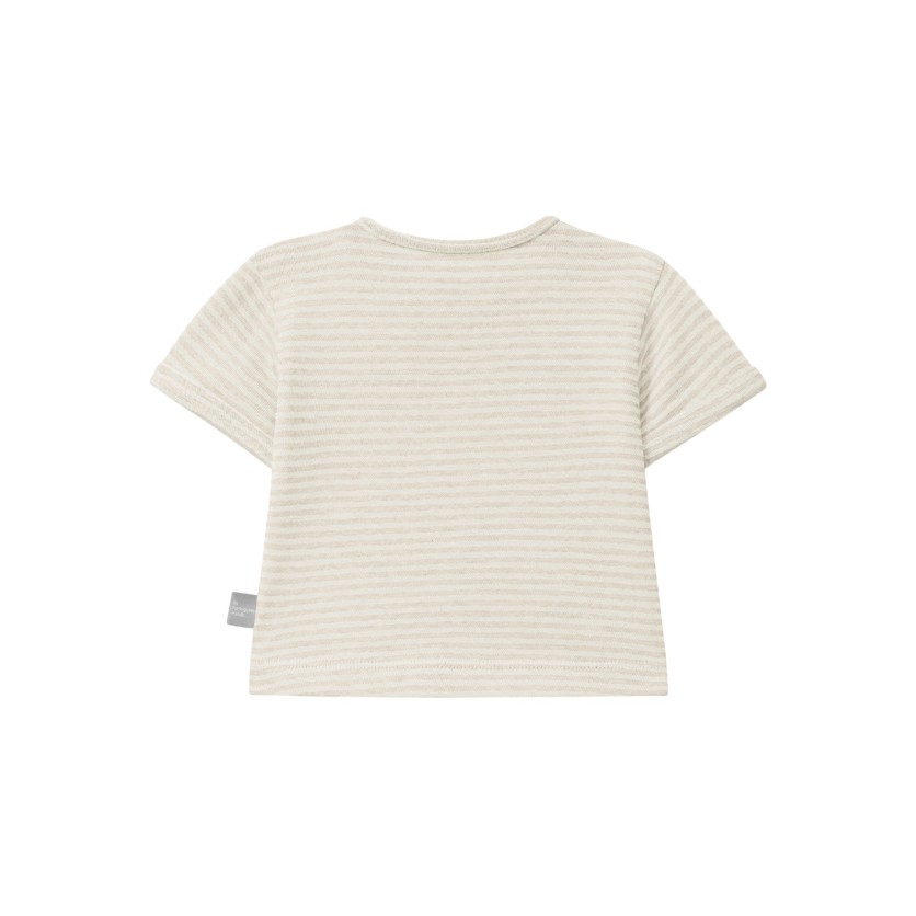 T-SHIRT ΚΟΝΤΟΜΑΝΙΚΟ ΑΠΌ ΟΡΓΑΝΙΚΟ ΒΑΜΒΑΚΙ NATURAL