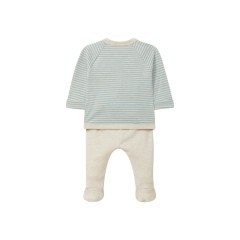 ΜΠΛΟΥΖΑ ΠΑΝΤΕΛΟΝΙ ΚΑΙ ΣΚΟΥΦΑΚΙ ΣΕΤ MINT BLUE