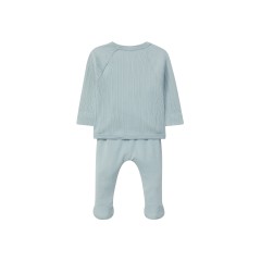 ΜΠΛΟΥΖΑ ΠΑΝΤΕΛΟΝΙ ΚΑΙ ΣΚΟΥΦΑΚΙ ΣΕΤ MINT BLUE