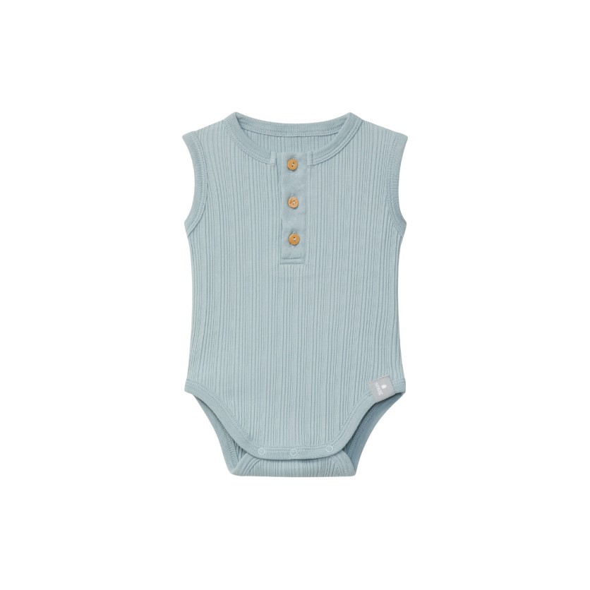 ΦΟΡΜΑΚΙ ΑΜΑΝΙΚΟ ΑΠΟ ΟΡΓΑΝΙΚΟ ΒΑΜΒΑΚΙ MINT BLUE