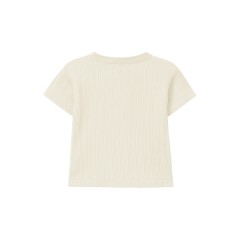 T-SHIRT ΚΟΝΤΟΜΑΝΙΚΟ ΑΠΟ ΟΡΓΑΝΙΚΟ ΒΑΜΒΑΚΙ NATURAL