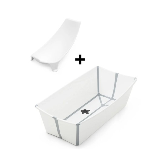 FLEXI BATH X-LARGE BUNDLE WHITE