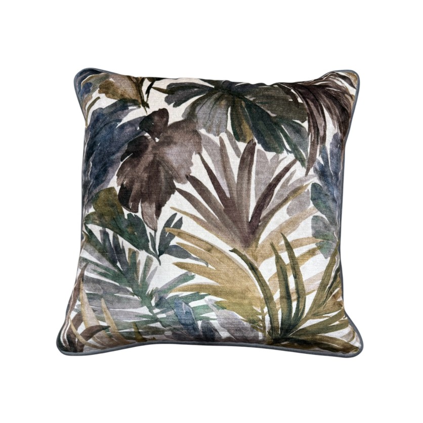 ΔΙΑΚΟΣΜΗΤΙΚΟ ΜΑΞΙΛΑΡΙ (50X50) FLORAL GREY