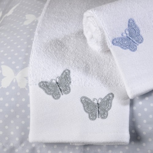 BUTTERFLY WHITE/GREY